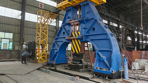 C66Y series full hydraulic open forging hammer installation and commissioning in China